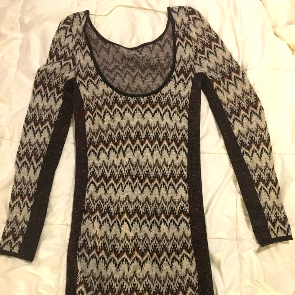 Swanky sweater dress